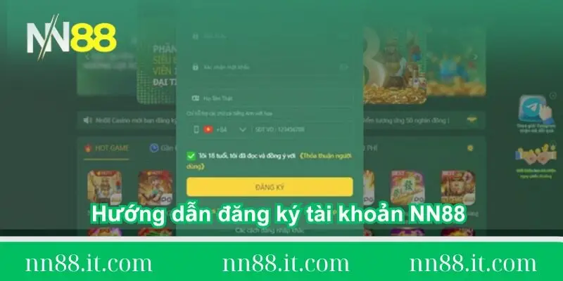 huong dan dang ky tai khoan nn88